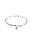 Mini Lifetime Rose Gold Heart Charm Bracelet