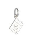 Passport Personalised Silver Charm