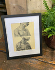 Victorian Anatomy Engraving – Antique Medical Print O