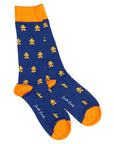 Gingerbread Men Bamboo Socks