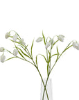 Faux White Fritillaria Stem
