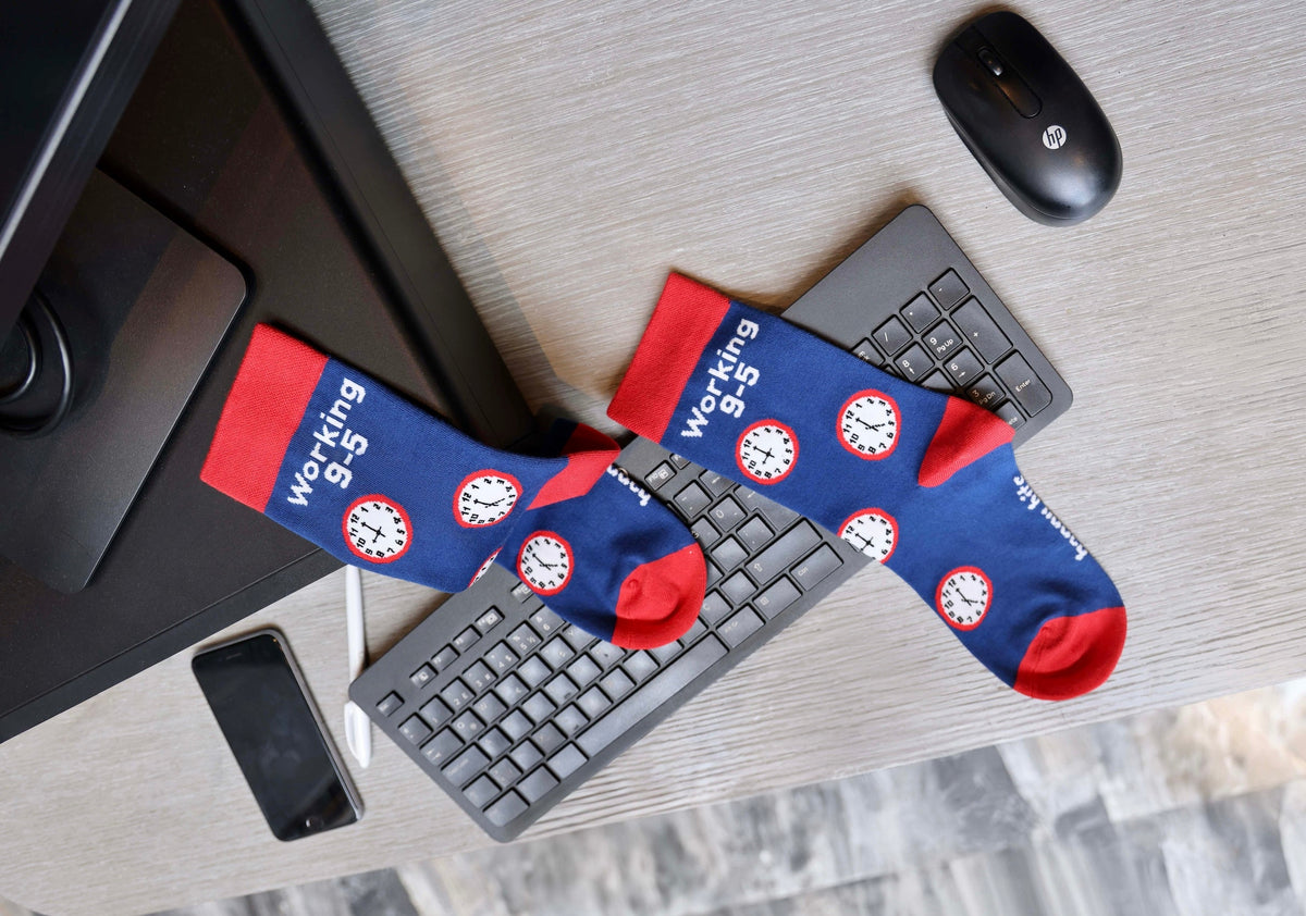 Working 9-5 Bamboo Socks