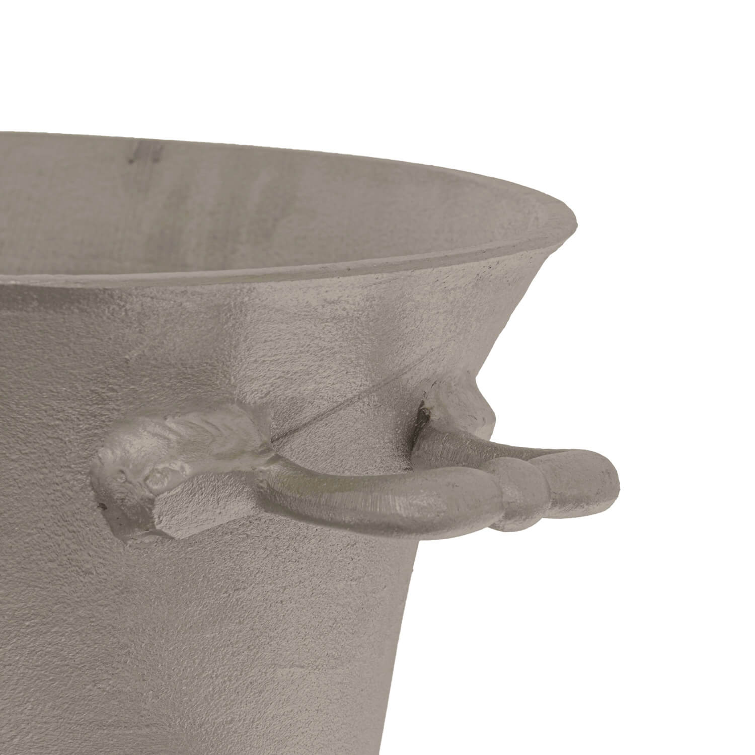 Oversized Vintage Look Pewter Champagne Cooler