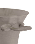 Oversized Vintage Look Pewter Champagne Cooler