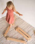 Wooden Balance Beams for Active Play