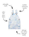 Tie Dye Blue Shorts