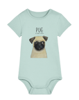Pug Baby Bodysuit – Cuteness Overload for Your Little Pug-Lover!