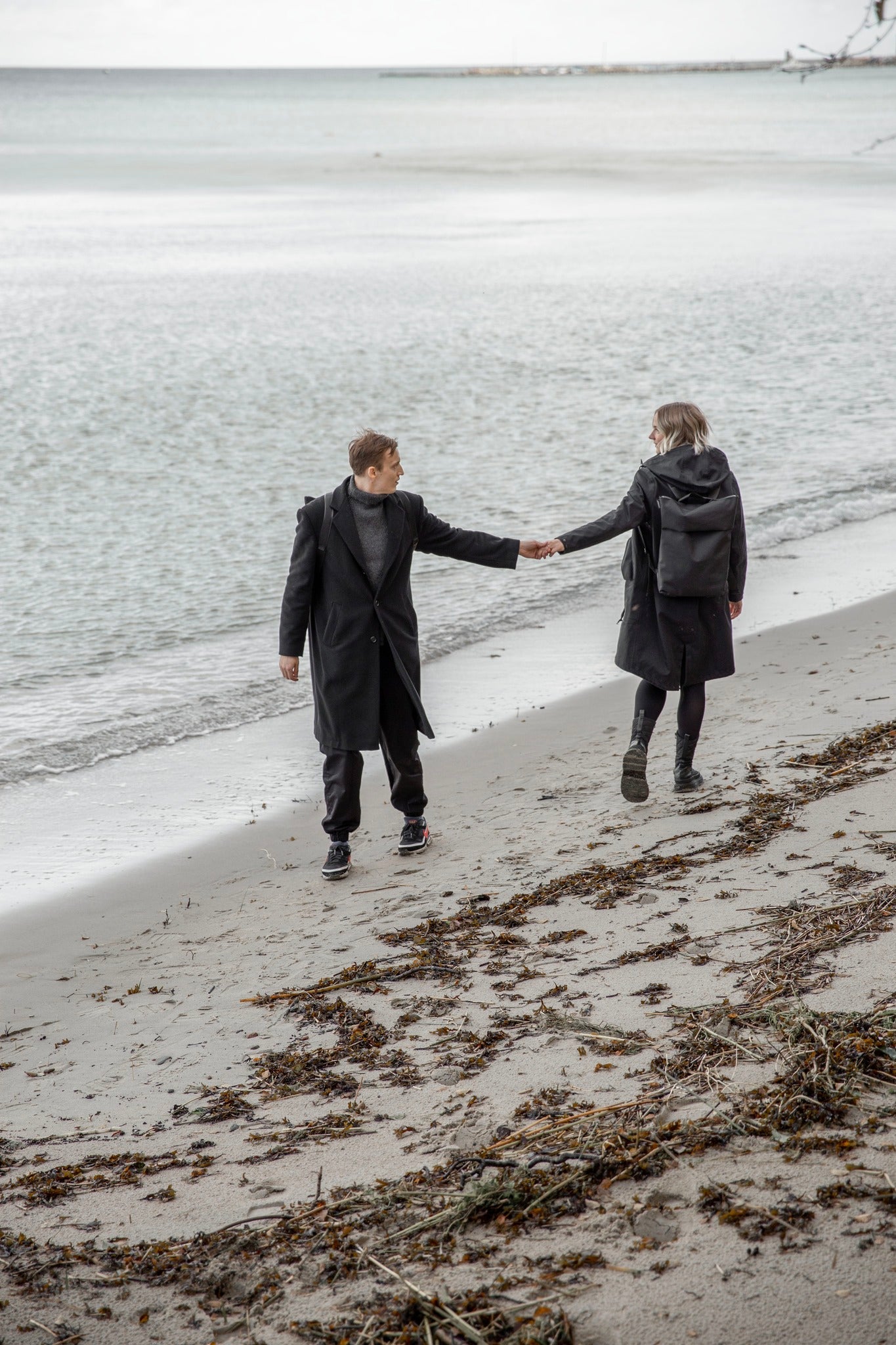 Weatherproof Unisex Backpack with Laptop Sleeve