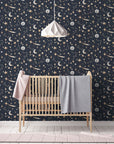 Watercolour Stars & Constellation Wallpaper | Celestial Night Sky