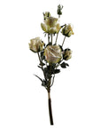 6 x Cream Rose Artificial Flowers-1