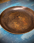 Antique 19th.C Papier-Mâché Lacquered Chinese Tray Plate Bowl / Chinoiserie A
