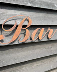 Rustic Bar Sign for Home & Garden
