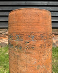 Victorian Terracotta Chimney Pot Garden Planter/ Plant Pot Architectural Antique