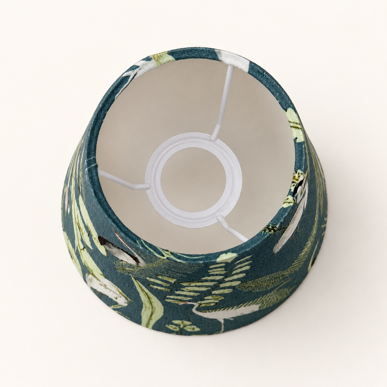Flamingo Lampshade Blue &amp; Green 17cm Table &amp; Wall Light Shade