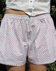 Red Polka Dot Pyjama Shorts