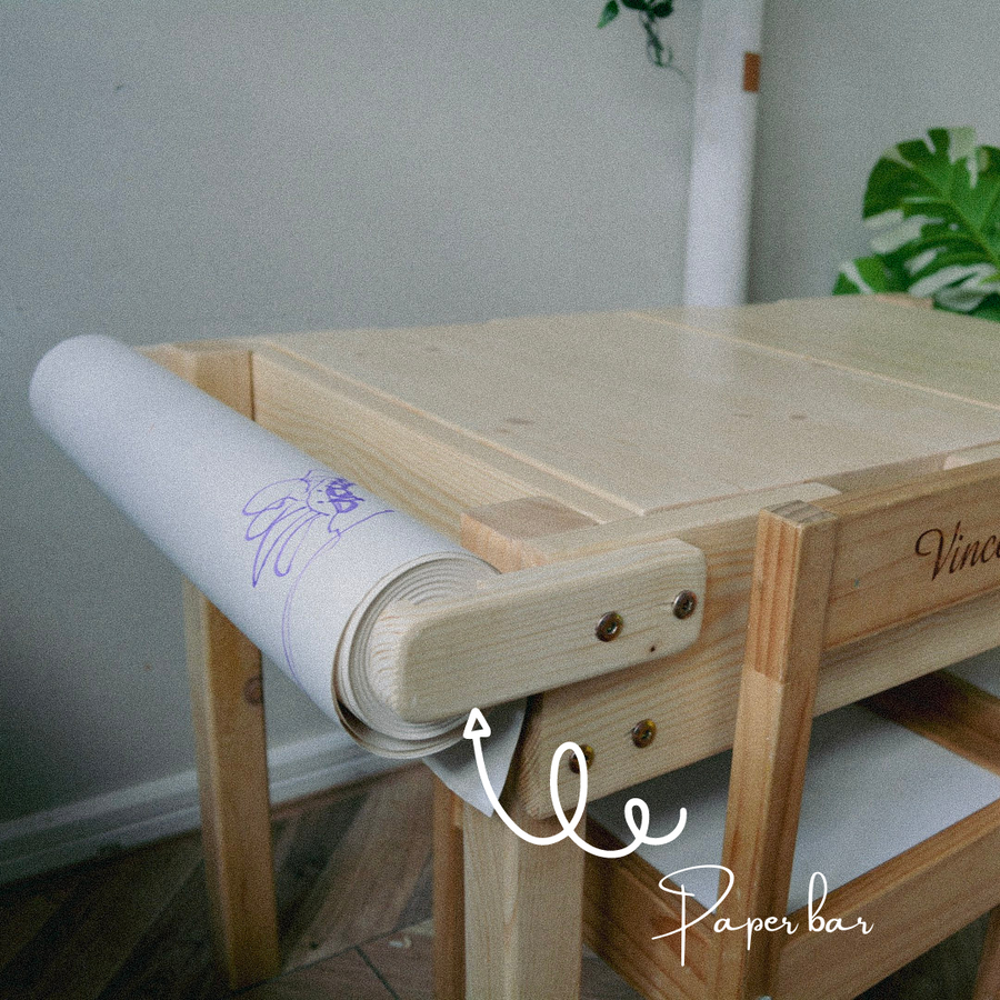 Premium Sensory Play Table for Kids - Educational Edition with Sand, Water, and Drawing Activities by Vincabel's Playground at brixbailey.com