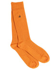 Burnt Orange Bamboo Socks