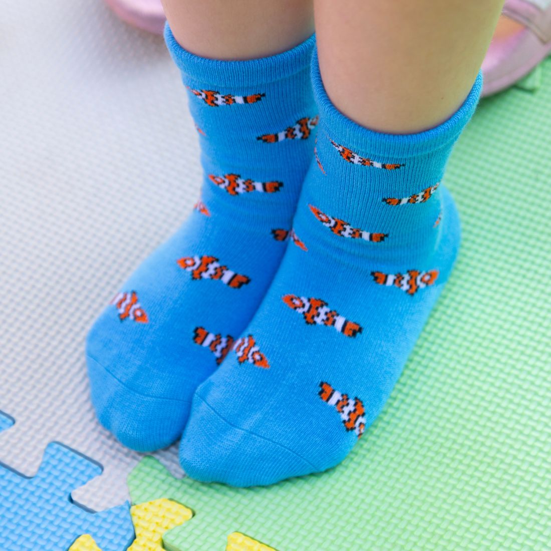 Clown Fish Matching Bamboo Socks (Adult &amp; Child)