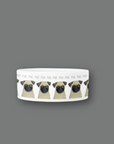 Pug Perfection: The High-End Ceramic Dog Bowl for Snorty Royals!