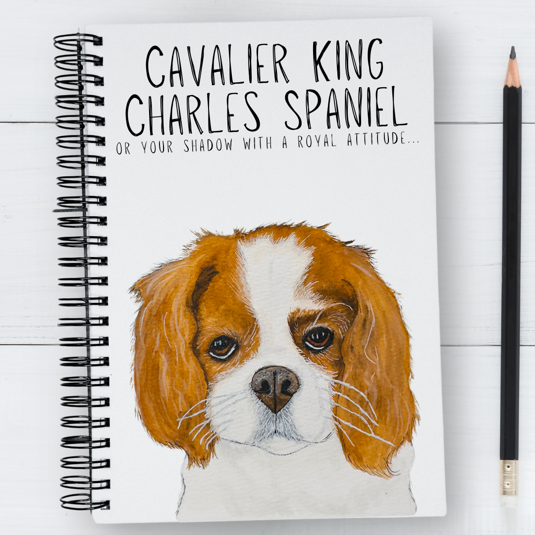 Notes from the Throne: Cavalier King Charles Spaniel Notebook for Royal Thoughts