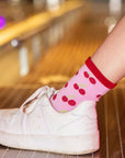 Children's Cherry Bamboo Socks