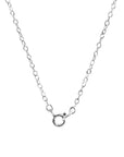 Lane Hexagonal Mini Geometric Silver Necklace Pendant
