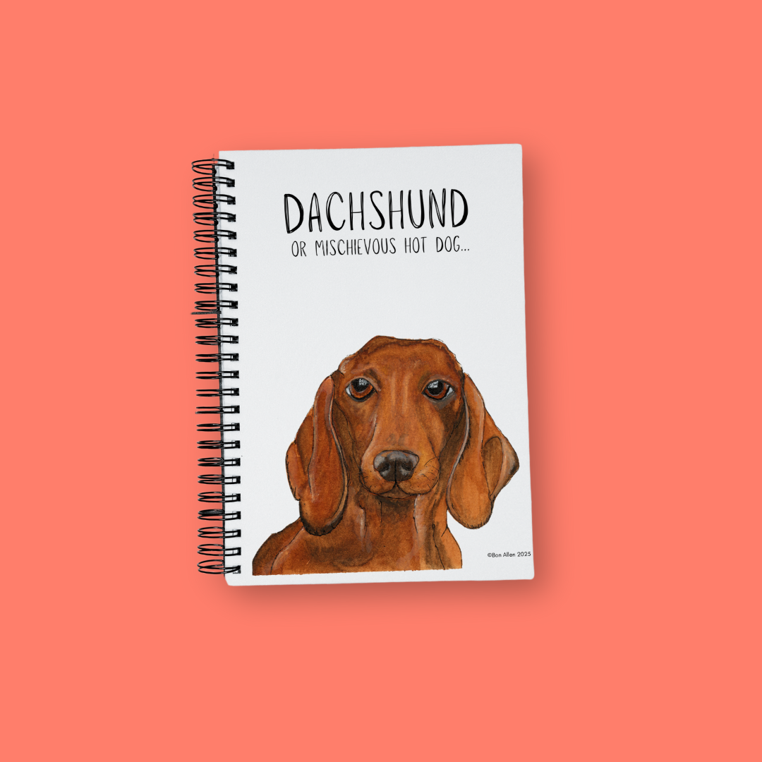 Dachshund Diaries – The Notebook You’ll Love to Paw-se Over!