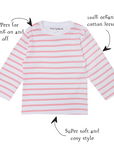 Pink Breton Stripe Top