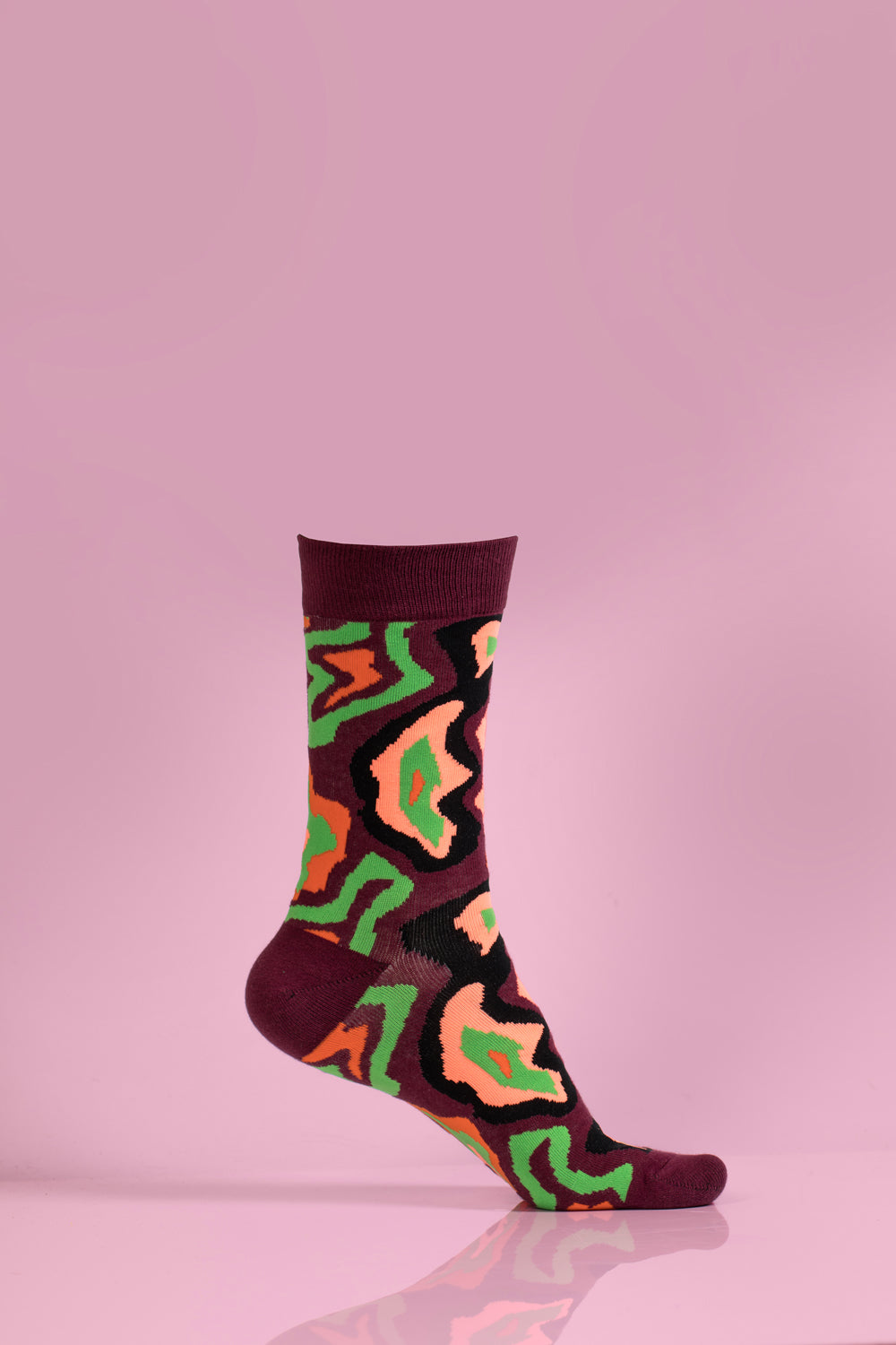 Premium colorful fashion socks for men, 4 pairs pack with stylish designs, cotton blend, sizes 40-45, trending and best-selling by Body and I at brixbailey.com