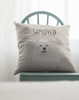 Samoyed Cushion Cover: Everyone’s Friend, Even the Burglar – Add Some Fun to Your Couch!