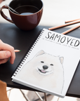 Fluff & Scribbles: The Samoyed Notebook of Unleashed Ideas