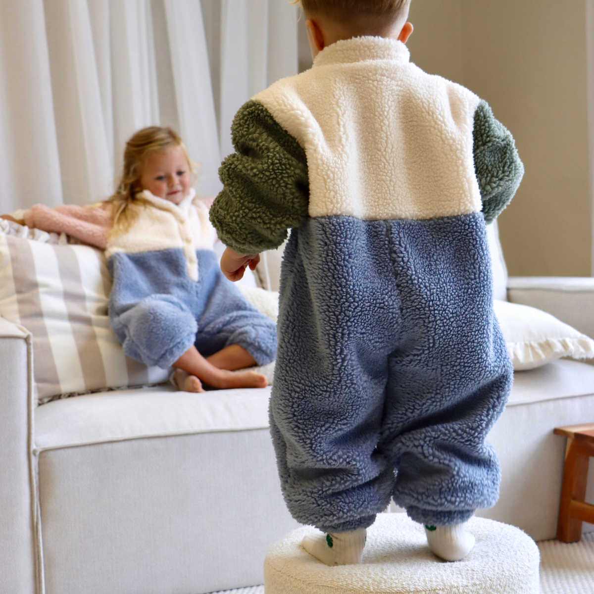 Flossie Fleece Romper