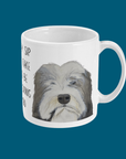 Sip Surveillance – Bearded Collie Mug of Judgment