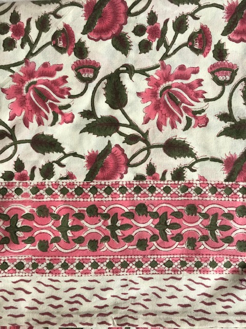 Pink Botanic Tablecloth