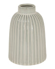 White Ceramic Medium Bell Vase