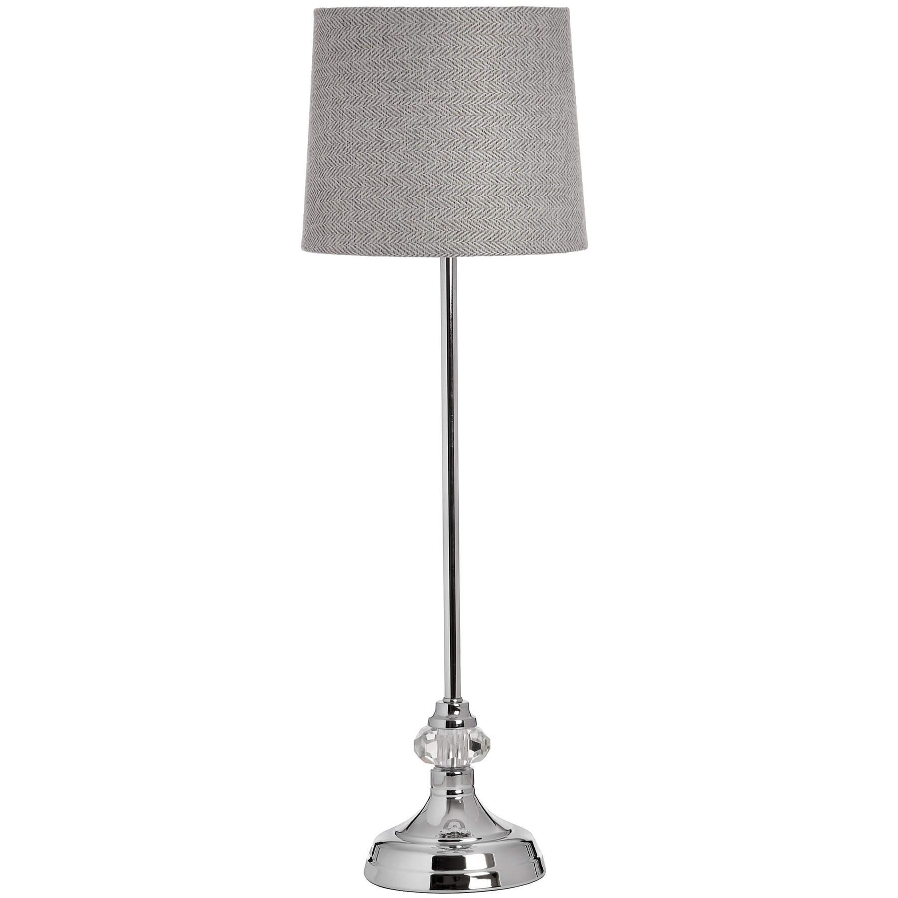 Elegant Genoa Chrome Table Lamp | Modern Lighting