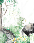 Woodland Animals Children's Mural Wallpaper