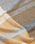 Natural Alpaca Wool Throw Classic Tartan