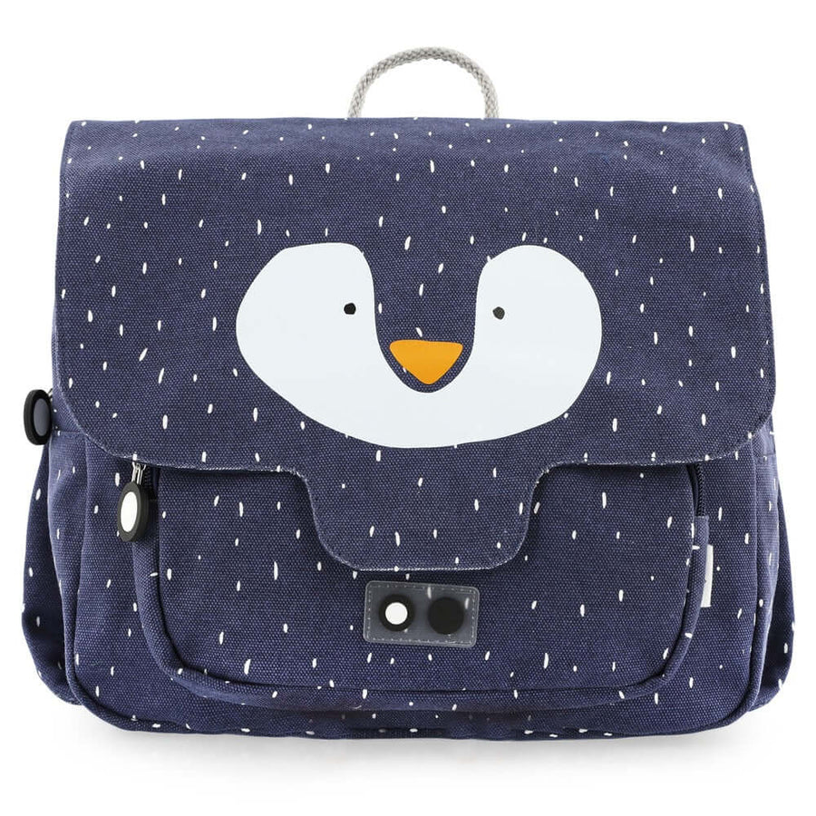 Children's Cotton Backpack - Water-Repellent, Adjustable Straps