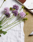 Purple Chrysanthemum Faux Flower Bouquet