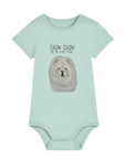Adorable Cream Chow Chow Baby Bodysuit – The Perfect Cuddly Outfit!