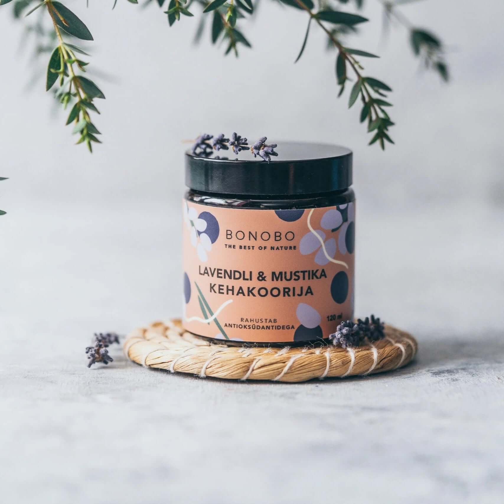 Blueberry Lavender Scrub – Soothing, Antioxidant-rich Skincare by BONOBO at www.brixbailey.com
