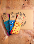 Get fresh pairs of super soft bamboo socks each month.