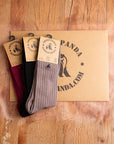 Get fresh pairs of super soft bamboo socks each month.