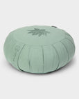 Yoga Studio GOTS Organic Cotton Round Lotus Zafu Buckwheat Cushion