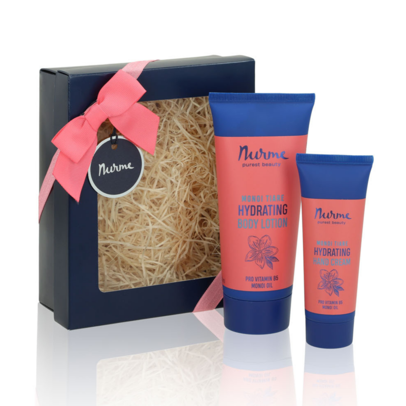 Exotic Monoi Gift Box – Silky Hand Cream &amp; Body Milk by Nurme at www.brixbailey.com
