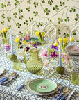 4-Piece Candy Stripe Blue And White Cutlery Set