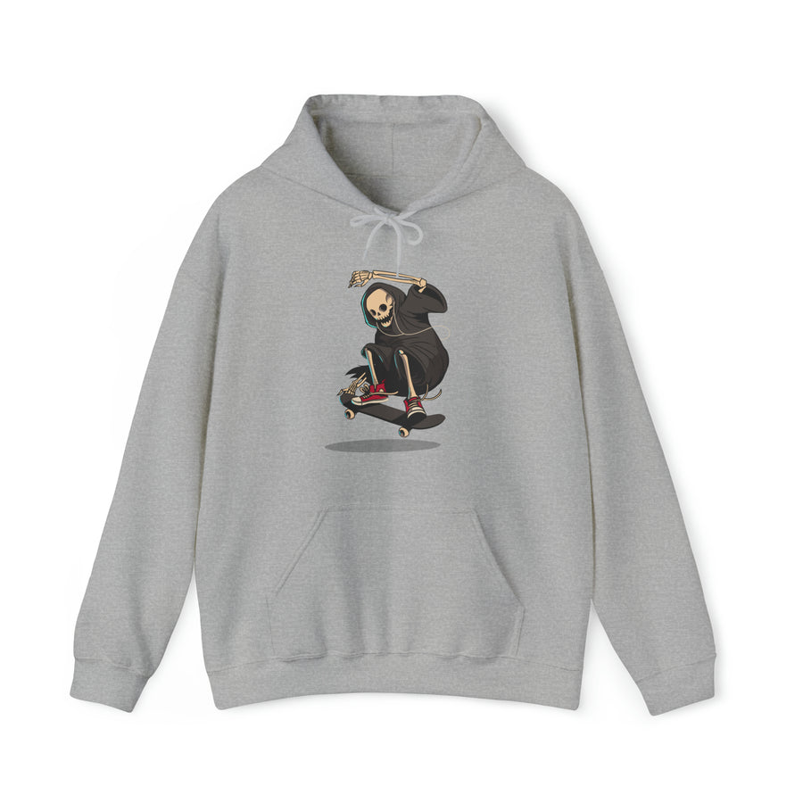 Graphic Print Unisex Hooded Sweatshirt