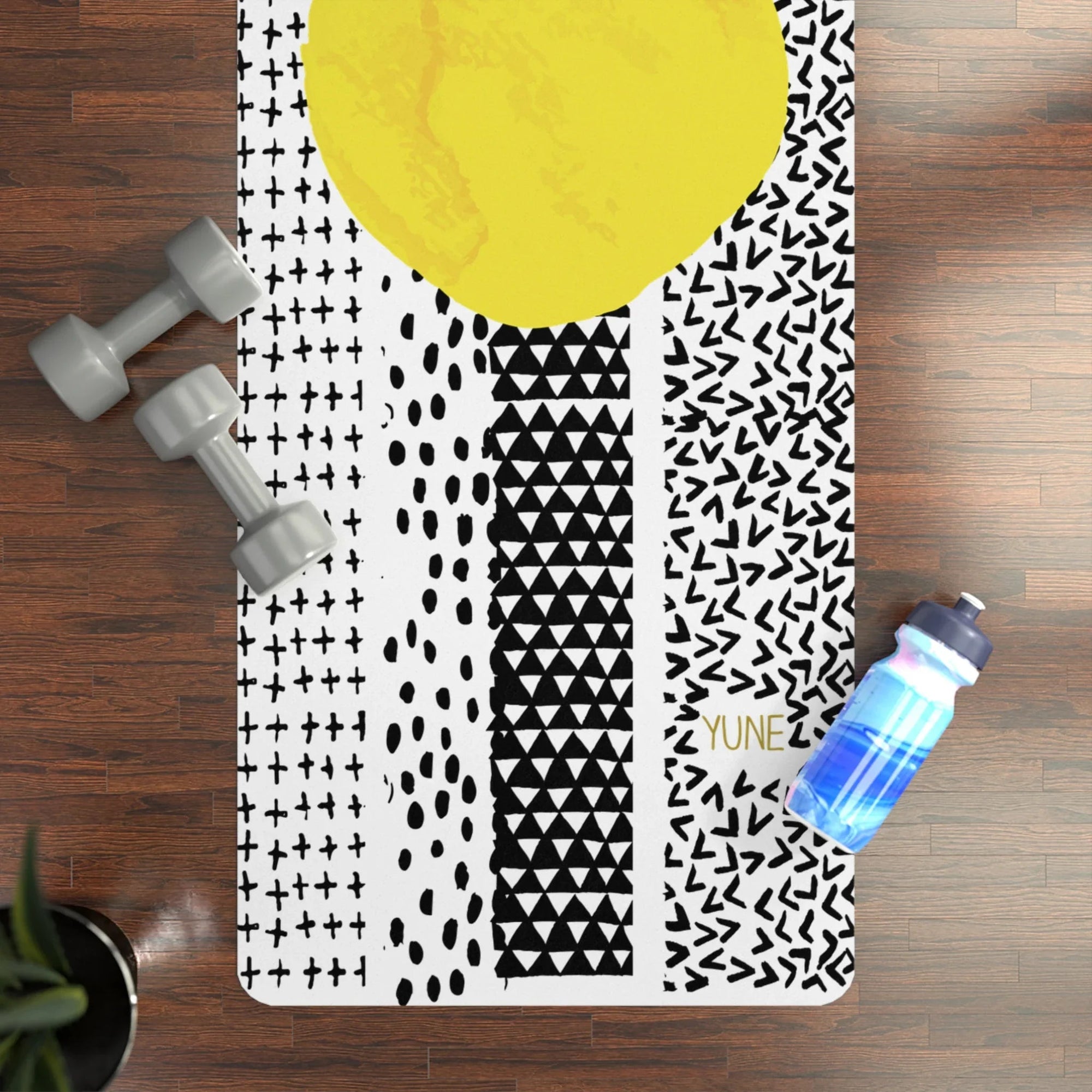 Natural Rubber Yoga Mat – 3mm Eco-Friendly, Non-Slip Mat for Hot Yoga, Pilates &amp; Daily Practice | Jagger | Yune Yoga-3