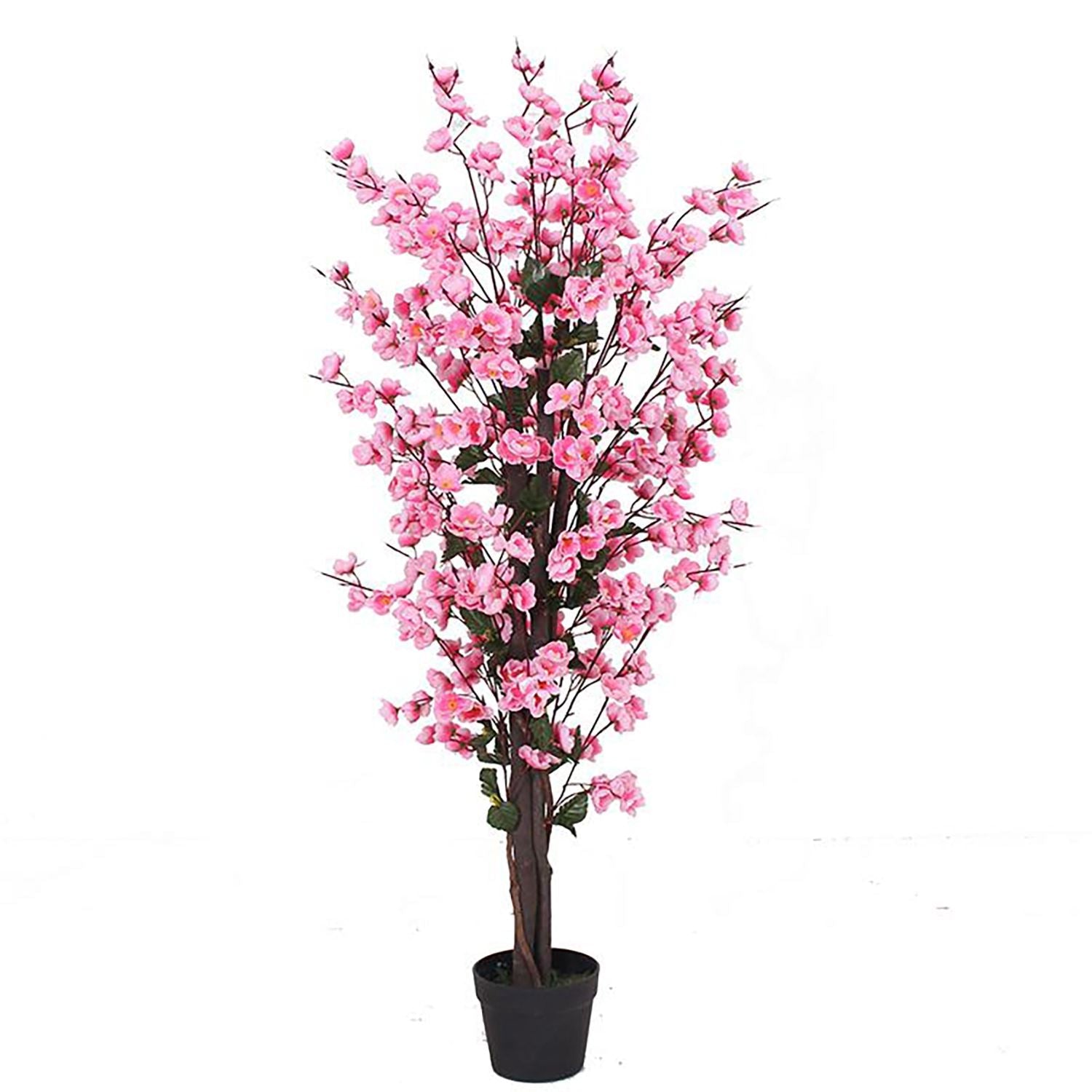 Artificial Blossom Tree Pink 120cm Fully-0